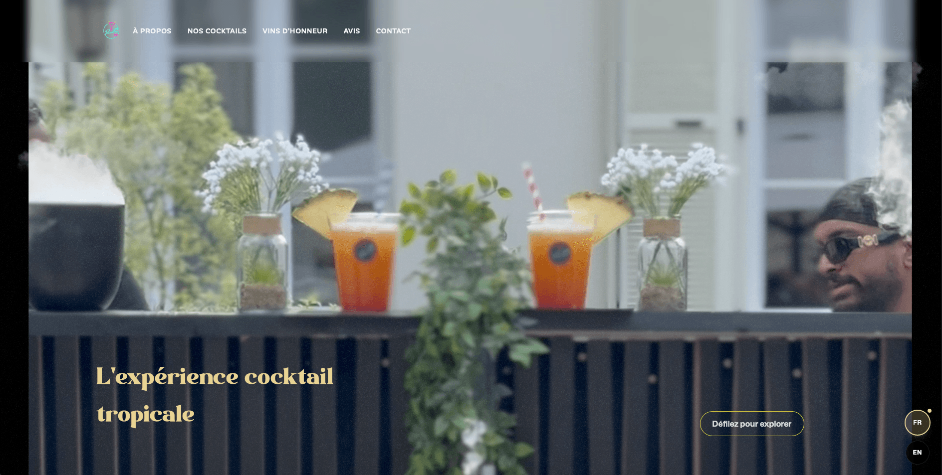 Parad'Ice Group. Création d'une identité visuelle complète pour une chaîne de bars & cafés