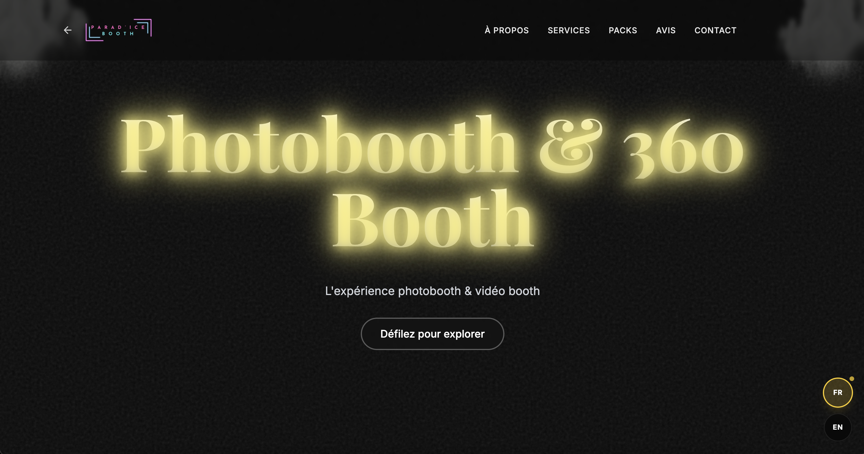 Parad'Ice Booth - Location Photobooth 360°